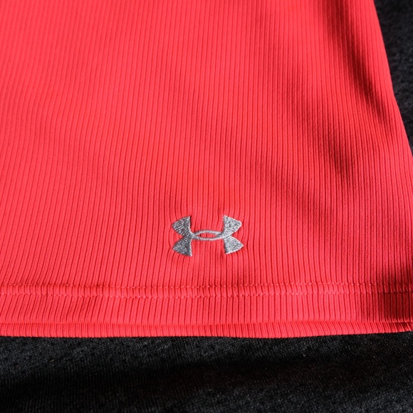 Under Armour Tops Hot Pink Under Armour Heat Fit Tank Poshmark